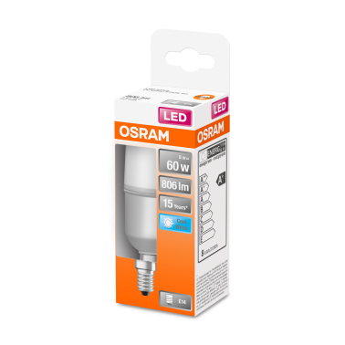 428423 LAMPARA TUBULAR STICK LED E14 8W 4000K STAR OSRAM