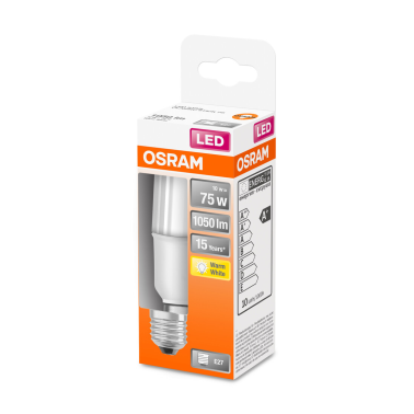 428461 LAMPARA TUBULAR STICK LED E27 10W 2700K STAR OSRAM