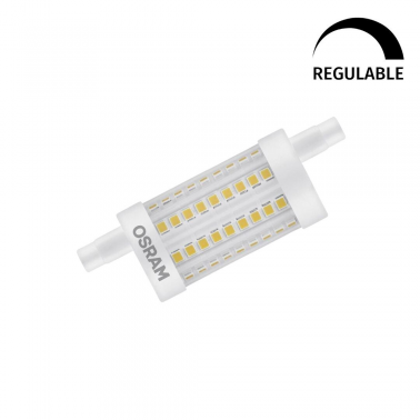 432512 LAMPARA LINEAL LED REGULABLE R7S 8,5W 2700K 78mm LINE OSRAM