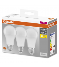 046797 3u LAMPARA STANDARD LED E27 8,5W 2700K BASE OSRAM