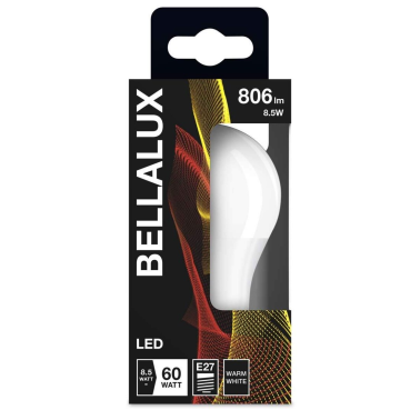 128149 LAMPARA STANDARD LED 8,5W E27 2700K BELLALU