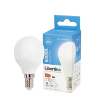 600005003 LAMPARA ESFERICA LED E14 8W 6000K LIBERTINA