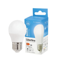 600005006 LAMPARA ESFERICA LED E27 8W 6000K LIBERTINA