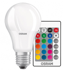 430754 LAMPARA STANDARD FIL LED MATE E27 9W 2700K+RGB C/MANDO RETROFIT OSRAM