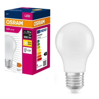 326842 LAMPARA STANDARD LED 8,5W E27 2700K OSRAM