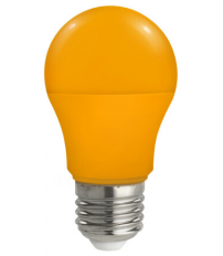 2601486-NA LAMPARA STANDARD LED E27 9W 180º 230V NARANJA ELECTROBILSA