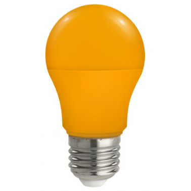 2601486-NA LAMPARA STANDARD LED E27 9W 180º 230V NARANJA ELECTROBILSA
