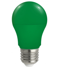 2601486-V LAMPARA STANDARD LED E27 9W 180º 230V VERDE ELECTROBILSA