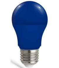 2601486-AZ LAMPARA STANDARD LED E27 9W 180º 230V AZUL ELECTROBILSA