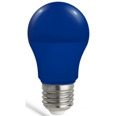 2601486-AZ LAMPARA STANDARD LED E27 9W 180º 230V AZUL ELECTROBILSA