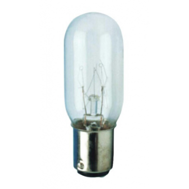 LAMPARA TUBULAR BAYONETA B15 25W 55x22