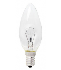 11182 LAMPARA VELA CLARA 25W E14 230V REFORZADA