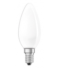 70071 LAMPARA VELA MATE 25W REFORZADA E14 CLAR
