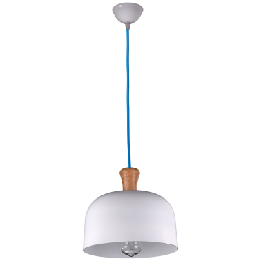 CIR62CM15 25 MTS CABLE TEXTIL LISO AZUL CELESTE MA