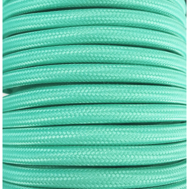 CIR62CM28 15 MTS CABLE TEXTIL LISO MINT MATE