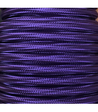 CIR62CTS65 5 MTS CABLE TEXTIL LISO VIOLETA BRILLO