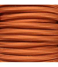 CIR62CTS20 25m CABLE TEXTIL LISO COBRE BRILLO