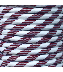CIR62CTS26/M01 5 MTS CABLE TEXTIL PLANCHA GRANATE