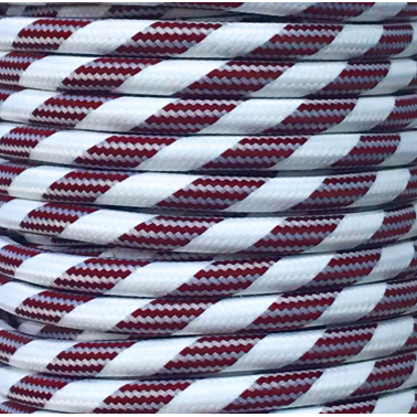 CIR62CTS26/M01 15 MTS CABLE TEXTIL PLANCHA GRANATE