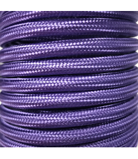 CIR62CTS66 5m CABLE TEXTIL VIOLETA CLARO BRILLO