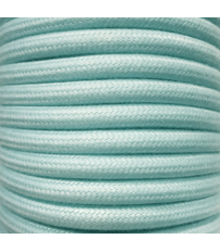 CIR62AL06 5m CABLE TEXTIL MINT ALGODON LISO