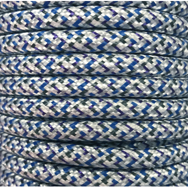 CIR62PI01 25m CABLE TEXTIL AZUL PIXEL BRILLO