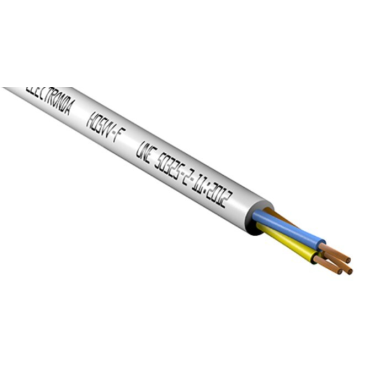 50m CABLE MANGUERA REDONDA 3x1 BLANCO