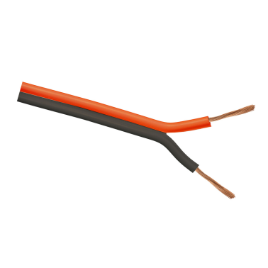 100m CARRETE CABLE PARALELO AUDIO BICOLOR 2x0,75mm