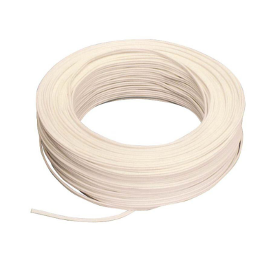 100m CABLE PARALELO AUDIO 2x0,75 BLANCO