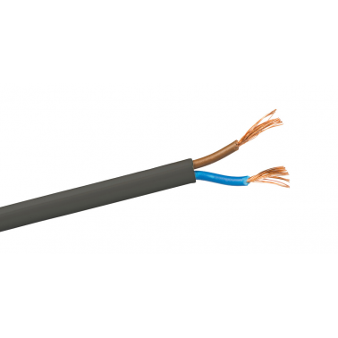 100m CABLE MANGUERA PLANA 2x1 NEGRO