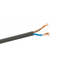 100m CABLE MANGUERA PLANA 2x0,75 NEGRO