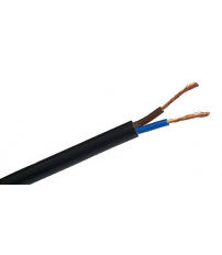 130m CARRETE DE MANGUERA ACRILICA NEGRO 4x2,5mm