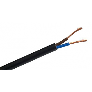 130m CARRETE DE MANGUERA ACRILICA NEGRO 4x2,5mm
