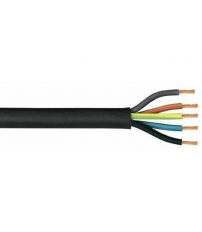 CARRETE 150m CABLE MANGUERA NEGRA 5x1,5