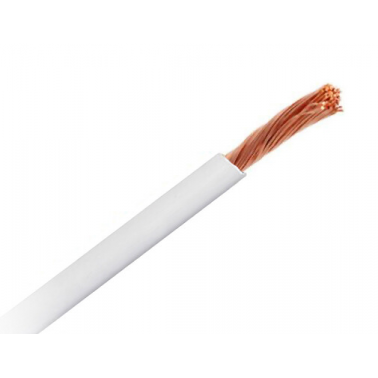 ROLLO 100m HILO FLEXIBLE DE LINEA BLANCO 1,5mm²