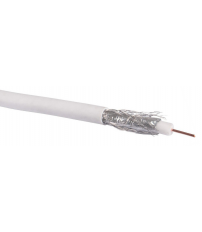 300m CARRETE DE CABLE COAXIAL BLANCO ASM-75
