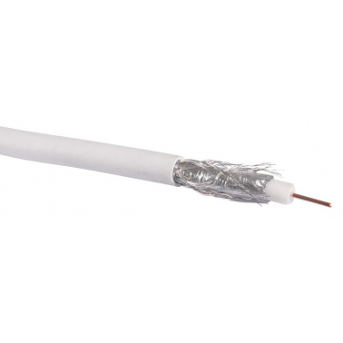 300m CARRETE DE CABLE COAXIAL BLANCO ASM-75