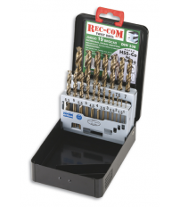 JUEGO DE BROCAS REC-COM HSS/C 338-1-10X0,5MM DE54010