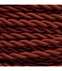50 METROS CABLE TRENZADO 2x0,75 GRANATE (08)