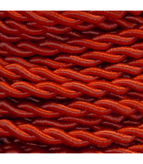 ROLLO 50m CABLE TRENZADO ROJO 2x0,75 (62)