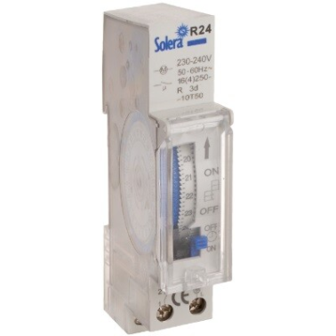 R24 INTERRUPTOR HORARIO ANALOGICO 24H SOLERA