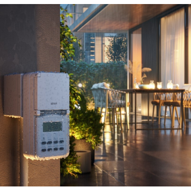 AF711201 PROGRAMADOR DIGITAL SEMANAL CON TAPA IP44 SIMON BRICO