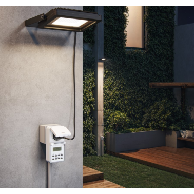 AF711201 PROGRAMADOR DIGITAL SEMANAL CON TAPA IP44 SIMON BRICO