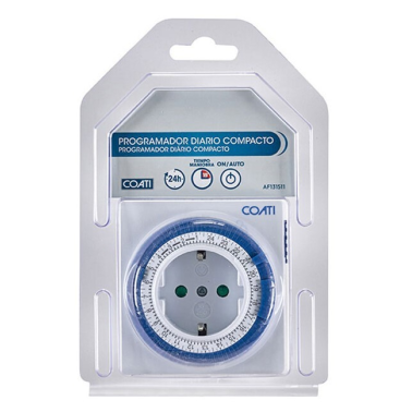 AF131511 MINI PROGRAMADOR MECANICO DIARIO COATI SIMON BRICO