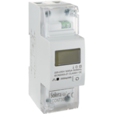 CONT30R CONTADOR MONOFASICO DE ENERGIA ACTIVA SOLERA