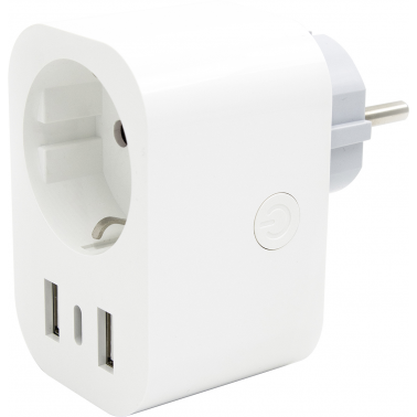 ENCHUFE WIFI EG-EW007MC+ 2XUSB+ 1XUSB-C