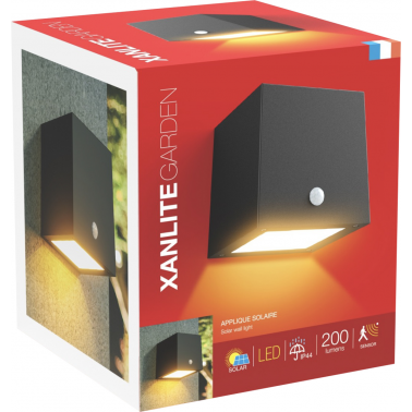 APLIQUE SOLAR LED C/SENSOR APS200D