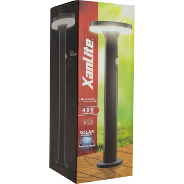 BALIZA SOLAR LED IP44 C/SENSOR 45CM