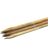 LOTE DE 6 TUTORES MADERA Ø2,7X150 CM 350