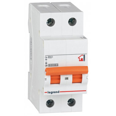 419937 INTERRUPTOR MAGNETOTERMICO 2 x 25A LEGRAND